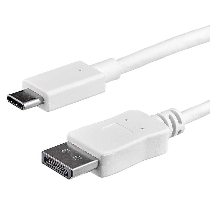 You Recently Viewed StarTech CDP2DPMM1MW USB C to DisplayPort 1.2 Cable 4K 60Hz 3ft/1m Image